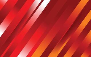 Abstract red and orange lines background vector
