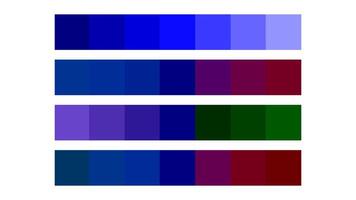 Navy Blue color palette. Mono, analogous, complementary, triad color. Color palette for ui ux design. Abstract illustration for your graphic design vector