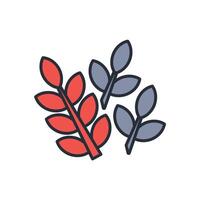 Wheat icon. .Editable stroke.linear style sign for use web design,logo.Symbol illustration. vector
