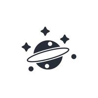 Planet icon. .Editable stroke.linear style sign for use web design,logo.Symbol illustration. vector