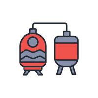 brewery icon. .Editable stroke.linear style sign for use web design,logo.Symbol illustration. vector