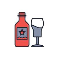 craft beer icon. .Editable stroke.linear style sign for use web design,logo.Symbol illustration. vector