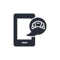 application food icon. .Editable stroke.linear style sign for use web design,logo.Symbol illustration. vector