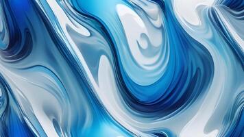 Melted Glass Color Waves photo