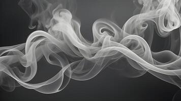 Soft Smoke Ribbon Flow photo