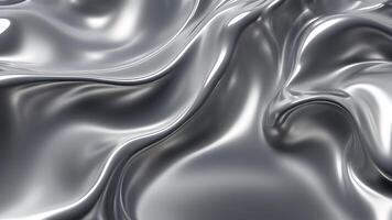 Molten Metallic Flow Pattern photo