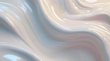 Liquid Light Wave Reflections photo