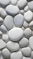 Soft Rounded Stones Forming a Serene Pattern photo
