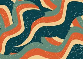 Abstract Retro Background, Retro Color in Landscape. vector