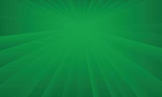 Dynamic green background with radiating lines vector