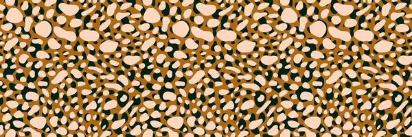 Seamless pattern spots. Animal fur texture surface. Abstract speckled design. vector