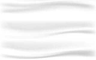 Gentle curves on a soft white gradient background for sleek, modern projects vector