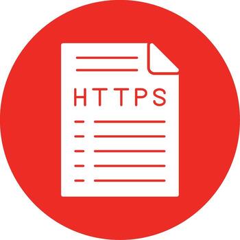 Https Glyph Multi Circle Icon vector
