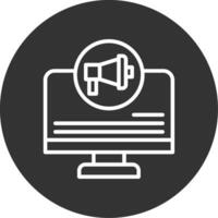 Online Pr Line Multi Circle Icon vector