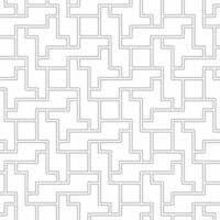 Seamless abstract geometric pattern with connected lines forming a maze. Suitable for various creative projects or decorative elements. vector
