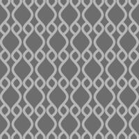 Seamless pattern with interlocking curved lines arranged vertically in shades of gray. Suitable for various creative projects or decorative elements. vector