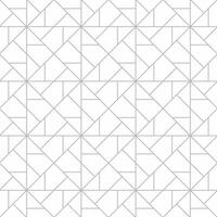 Seamless geometric pattern consisting of intersecting and interlocking lines in triangular shapes arranged to resemble windmills. Suitable for graphic design, interior decoration, textile, print, etc. vector