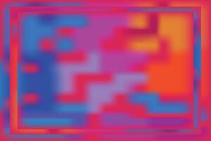 Abstract blurred colorful gradient neon background, Wide banner modern technology design. vector