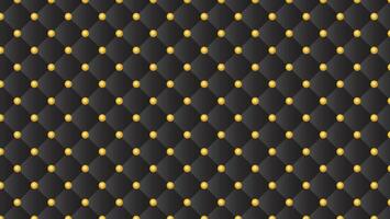 A black and gold pattern with dots on it vector
