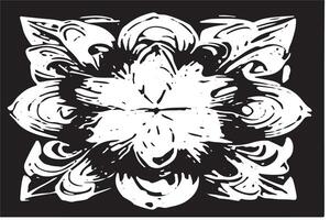 Black Abstract Monochrome Graphic Texture Overlay on White Surface for Backgrounds vector