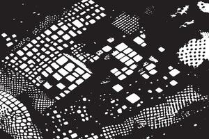 black abstract texture overlay monochrome on white background for background texture and overlays vector