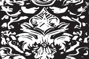 Graphical Abstract Monochrome Black Texture Overlay on White for Background Textures vector