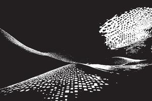 Black Abstract Texture in Monochrome on White Background for Minimalist Overlays vector