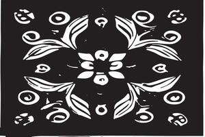 Abstract Monochrome Black Texture Overlay Design on White for Graphic Backgrounds vector