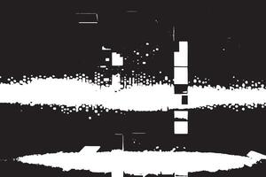 Black Abstract Texture Monochrome Layer on White Background for Visual Overlays vector