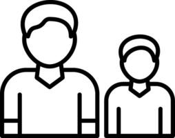 A man and woman are standing next to each other vector