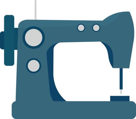 sewing machine, illustration, for designers and backgrounds