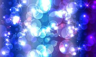 Abstract light bokeh background. colorful bright circle. beautiful shinning. vector