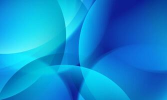 Dynamic shapes blue abstract circle background. soft gradient. vector