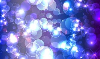 Abstract Light Bokeh Background. colorful bright circle. shine effect. vector