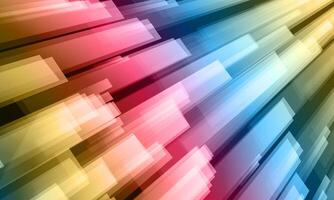 Abstract technology background with bright colorful shape. vector