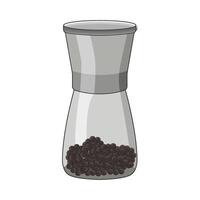 illustration of pepper mill vector