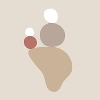 visual identity minimalist abstract plane composition vector