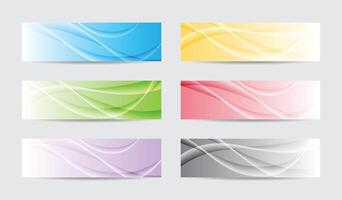 Art soft colors concept design elements headers vector