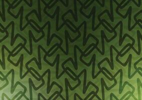 Abstract graphic gradient green line random background vector