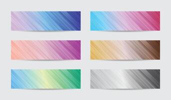 Modern pattern concepts colors design elements headers vector