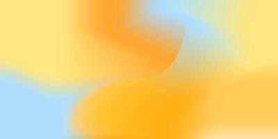 abstract background with gradients in orange, yellow, and light blue hues, creating a modern and clean aesthetic. interpretation and commonly used for design projects, wallpapers. vector