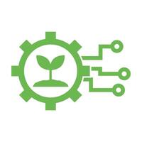Technology Integration for Sustainable Agriculture Solutions. vector