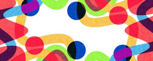 Creative Cover or Banner Design Template with Colorful and Minimal Style for Identity, Branding, Advertising or Promotion. Abstract Layout Design with Texture Effect vector
