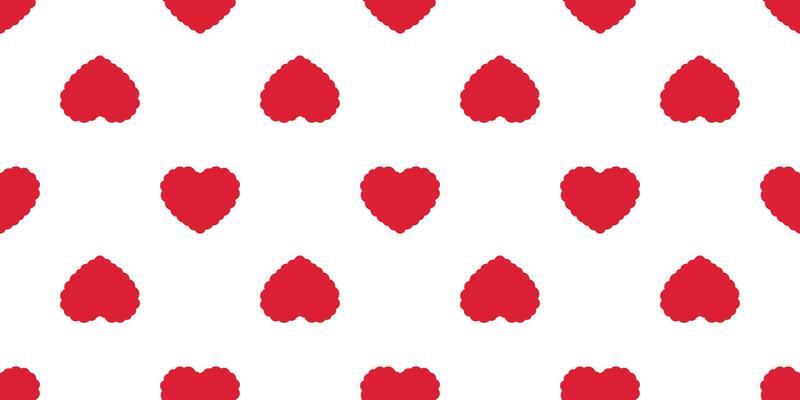 heart seamless pattern valentine cloud shape cartoon tile background doodle repeat wallpaper gift wrapping paper illustration design isolated red