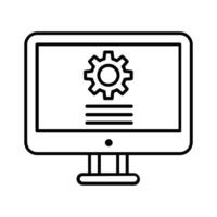 Loading icon . Update system illustration sign. Concept of upgrade application progress symbol or logo. vector