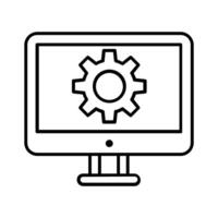 Loading icon . Update system illustration sign. Concept of upgrade application progress symbol or logo. vector