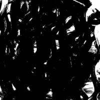 Black grunge abstract background with brush strokes and divots. Hand drawn texture with jagged edges. Bold strokes. Background for posters, clothes vector