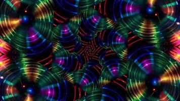 Abstract animation, background with color refraction effect video