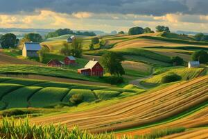 A field of green grass photo