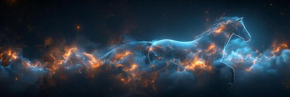 Mesmerizing AIgenerated image of Canis Major constellation showcasing stellar beauty scientific accuracy Each image should accurately represent celestial arrangement of Canis Major providing viewer photo